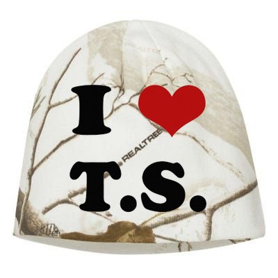 I Love TS Kati - Camo Knit Beanie