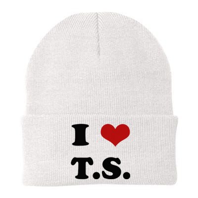 I Love TS Knit Cap Winter Beanie