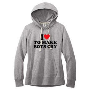 I Love To Make Cry Women's Fleece Hoodie