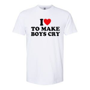 I Love To Make Cry Softstyle CVC T-Shirt