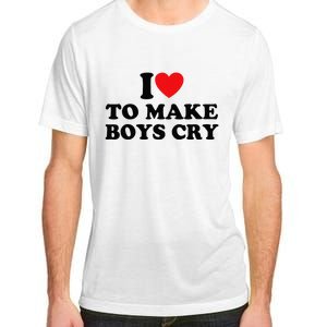 I Love To Make Cry Adult ChromaSoft Performance T-Shirt