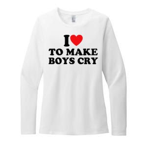 I Love To Make Cry Womens CVC Long Sleeve Shirt