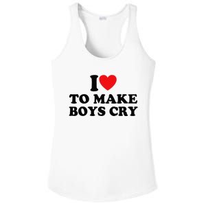 I Love To Make Cry Ladies PosiCharge Competitor Racerback Tank