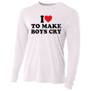 I Love To Make Cry Cooling Performance Long Sleeve Crew