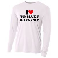 I Love To Make Cry Cooling Performance Long Sleeve Crew