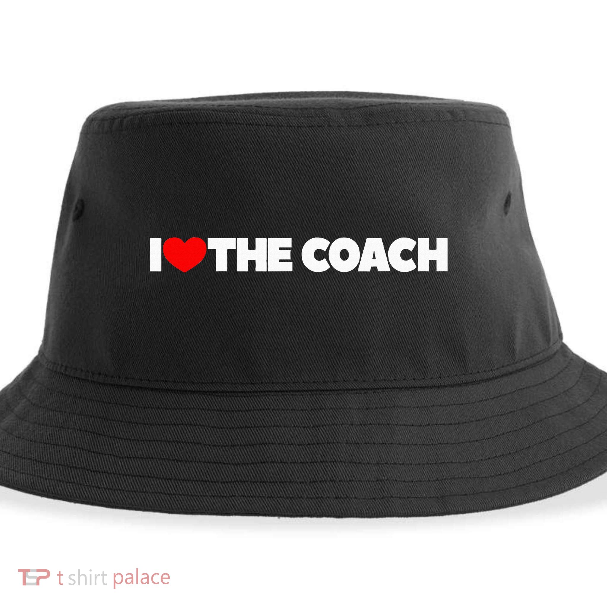 I Love The Coach Sustainable Bucket Hat