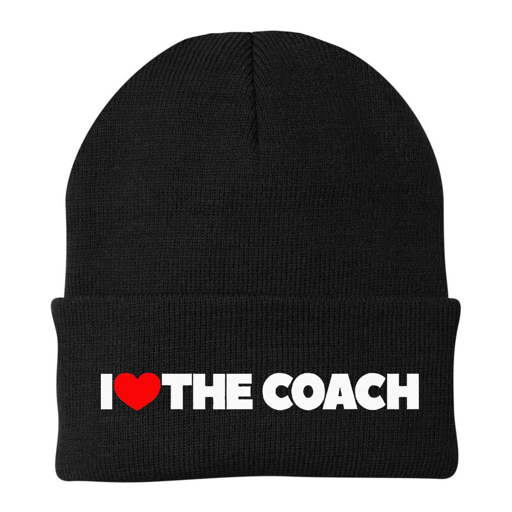 I Love The Coach Beanie