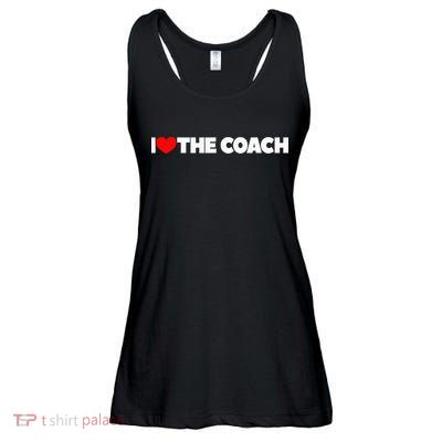 I Love The Coach Ladies Essential Flowy Tank