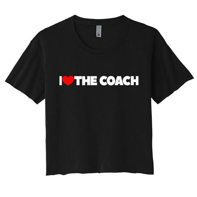 I Love The Coach Crop Top