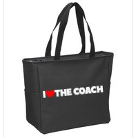I Love The Coach Zip Tote Bag