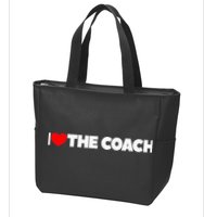 I Love The Coach Zip Tote Bag