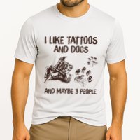 I Like Tattoos And Dogs And Maybe 3 People Cooling Performance Crew T-Shirt