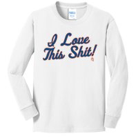 I Love This Shit Epic Walk Off Kids Long Sleeve Shirt