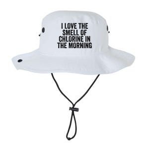 I Love The Smell Of Chlorine In The Morning Funny Swimmer Swimming Legacy Cool Fit Booney Bucket Hat