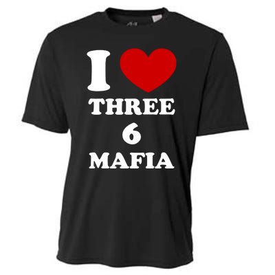 I Love Three 6 Mafia Limited Cooling Performance Crew T-Shirt