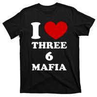 I Love Three 6 Mafia Limited T-Shirt