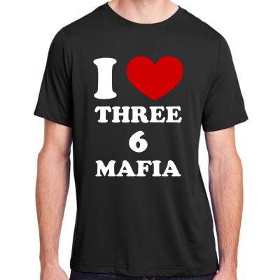 I Love Three 6 Mafia Limited Adult ChromaSoft Performance T-Shirt