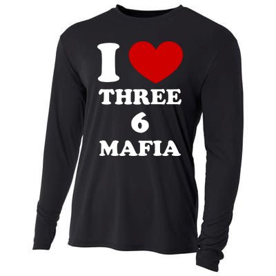 I Love Three 6 Mafia Limited Cooling Performance Long Sleeve Crew