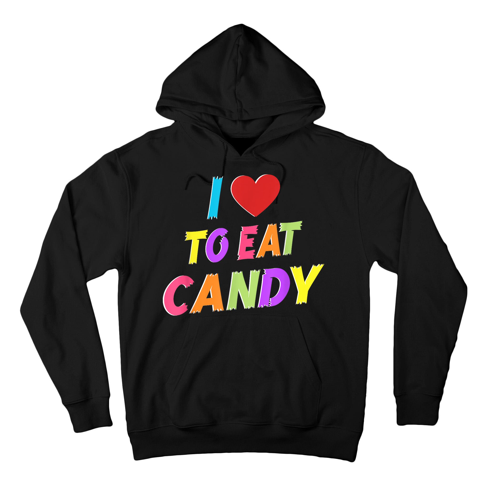I Love To Eat Candy I Am Candy Funny Couple Matching Tall Hoodie
