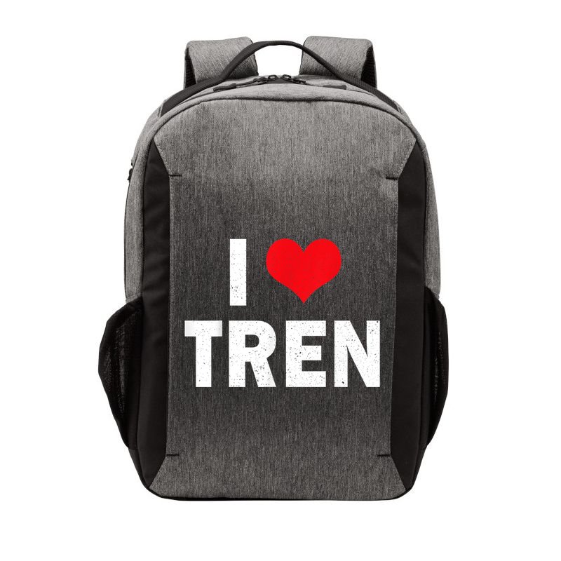 I Love Tren Bodybuilder I Heart Tren Funny Vector Backpack