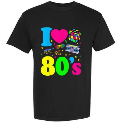 I Love The 80s Clothes For Women And Men Party Funny Garment-Dyed Heavyweight T-Shirt