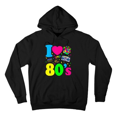 I Love The 80s Clothes For Women And Men Party Funny Hoodie