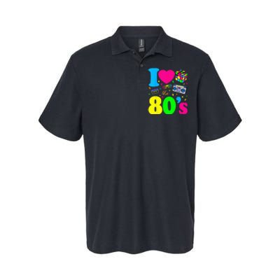 I Love The 80s Clothes For Women And Men Party Funny Softstyle Adult Sport Polo