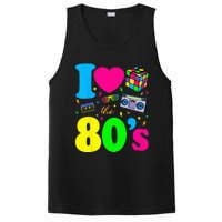 I Love The 80s Clothes For Women And Men Party Funny PosiCharge Competitor Tank