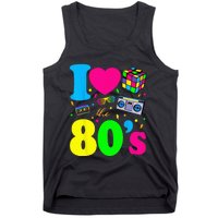 I Love The 80s Clothes For Women And Men Party Funny Tank Top