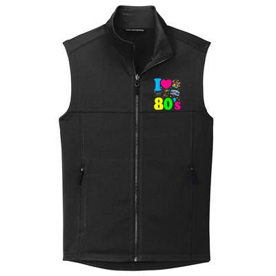 I Love The 80s Clothes For Women And Men Party Funny Collective Smooth Fleece Vest