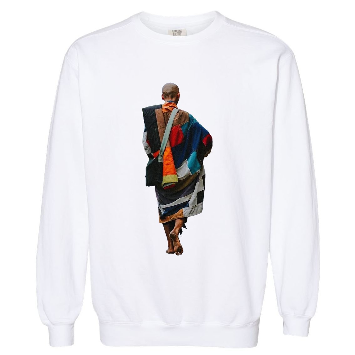 I Love Thich Minh Tue Buddha Vietnam Vietnamese Garment-Dyed Sweatshirt