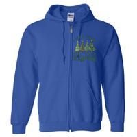 I Like Them Real Thick And Sprucy Funny Christmas Gift Full Zip Hoodie