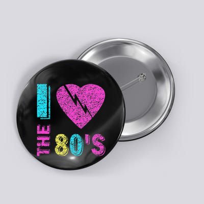 I Love The 80S 90s Costume Party Button