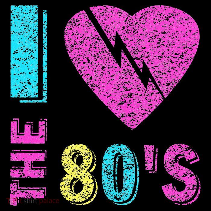 I Love The 80S 90s Costume Party Kids T-Shirt