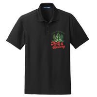 I Like Them Real Thick And Sprucey Christmas Tree Funny Dry Zone Grid Polo