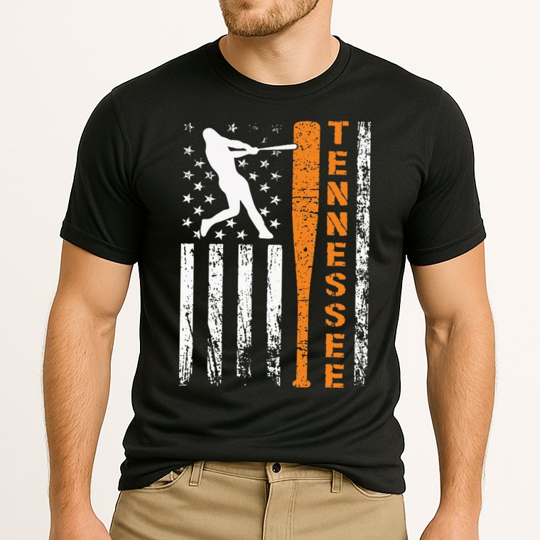 I Love Tennessee Souvenir Tennessee Us Flag Outfit 2024 Cooling Performance Crew T-Shirt