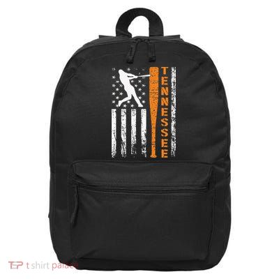 I Love Tennessee Souvenir Tennessee Us Flag Outfit 2024 16 in Basic Backpack