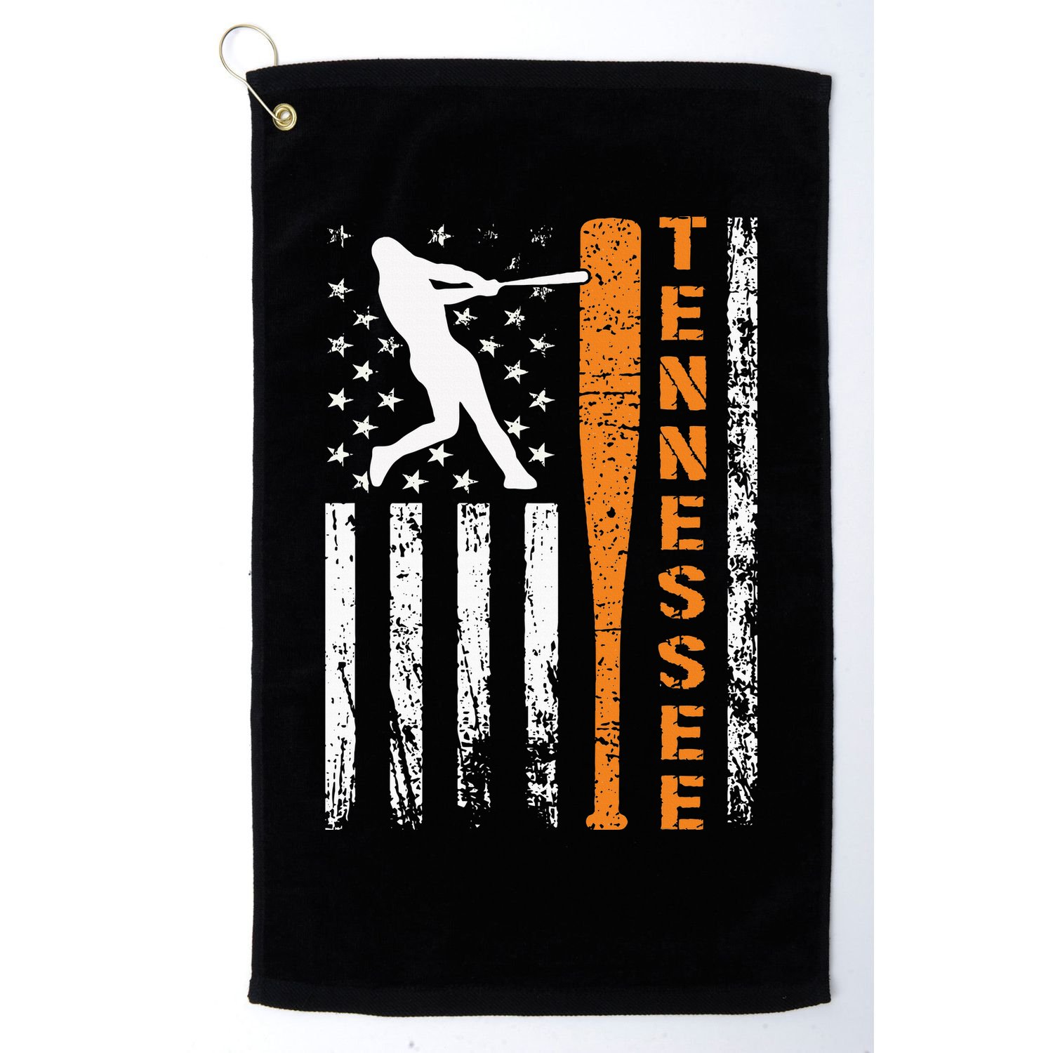I Love Tennessee Souvenir Tennessee Us Flag Outfit 2024 Golf Towel