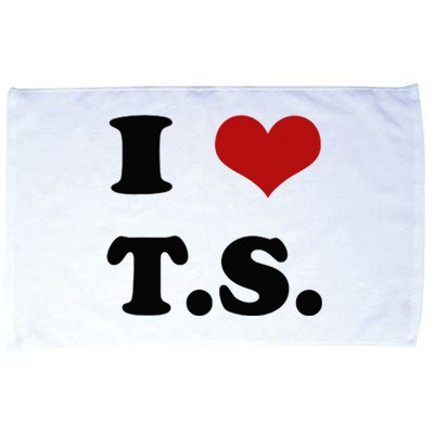 I Love TS Microfiber Hand Towel