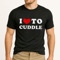 I Love To Cuddle Cooling Performance Crew T-Shirt
