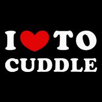 I Love To Cuddle 7-Panel Snapback Hat