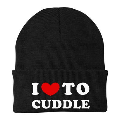 I Love To Cuddle Beanie