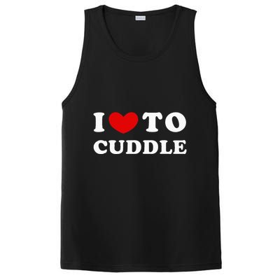 I Love To Cuddle PosiCharge Competitor Tank