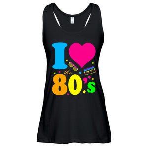 I Love The 80S 80S 90S Costume Party Ladies Essential Flowy Tank