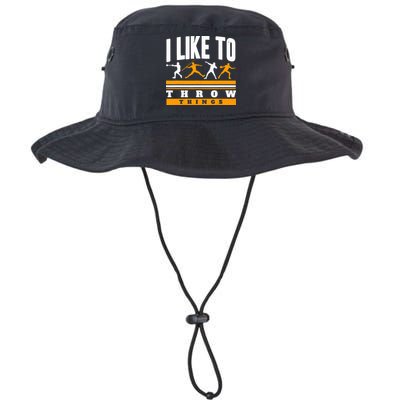I Like To Throw Things Track And Field Thrower Shot Put Bucket Hat