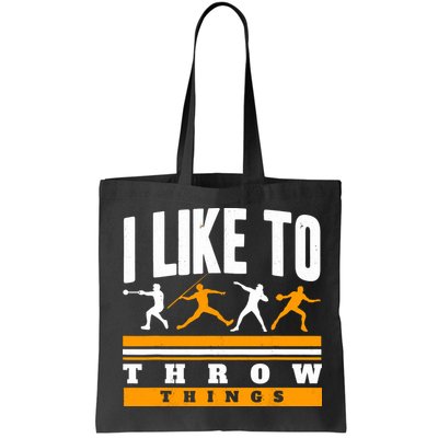 I Like To Throw Things Track And Field Thrower Shot Put Bag