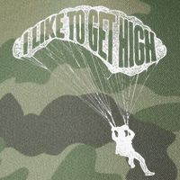 I Like To Get High Skydiver Parachutist Skydive Parachute Legacy Tie Dye Trucker Hat