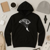 I Like To Get High Skydiver Parachutist Skydive Parachute Hoodie