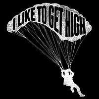 I Like To Get High Skydiver Parachutist Skydive Parachute 16 in Basic Backpack