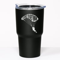 I Like To Get High Skydiver Parachutist Skydive Parachute Tumbler